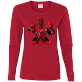 T-Shirts Red / S Dead Rhapsody Women's Long Sleeve T-Shirt