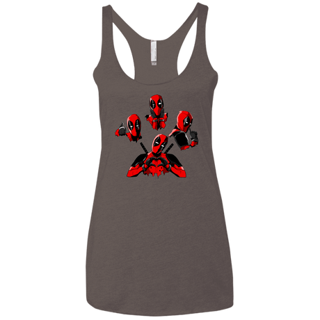 T-Shirts Macchiato / X-Small Dead Rhapsody Women's Triblend Racerback Tank