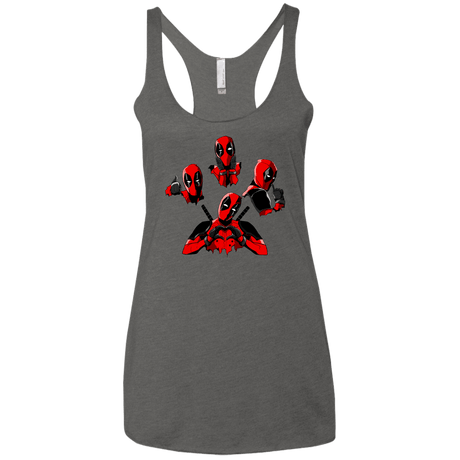 T-Shirts Premium Heather / X-Small Dead Rhapsody Women's Triblend Racerback Tank