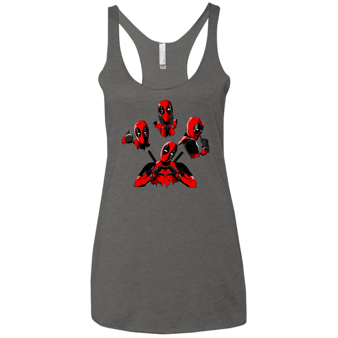 T-Shirts Premium Heather / X-Small Dead Rhapsody Women's Triblend Racerback Tank