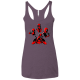 T-Shirts Vintage Purple / X-Small Dead Rhapsody Women's Triblend Racerback Tank