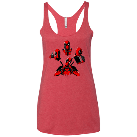 T-Shirts Vintage Red / X-Small Dead Rhapsody Women's Triblend Racerback Tank