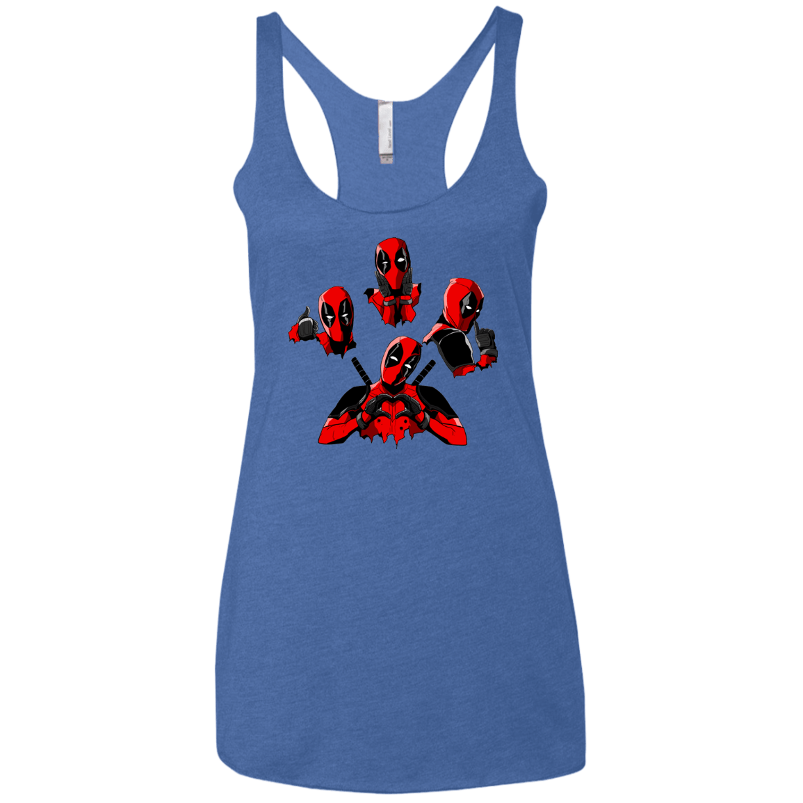 T-Shirts Vintage Royal / X-Small Dead Rhapsody Women's Triblend Racerback Tank