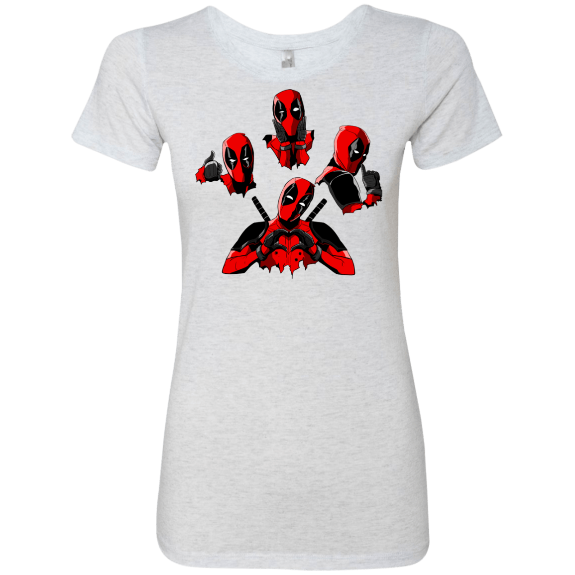 T-Shirts Heather White / S Dead Rhapsody Women's Triblend T-Shirt