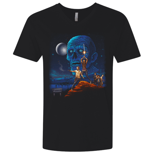 T-Shirts Black / X-Small Dead Wars Men's Premium V-Neck