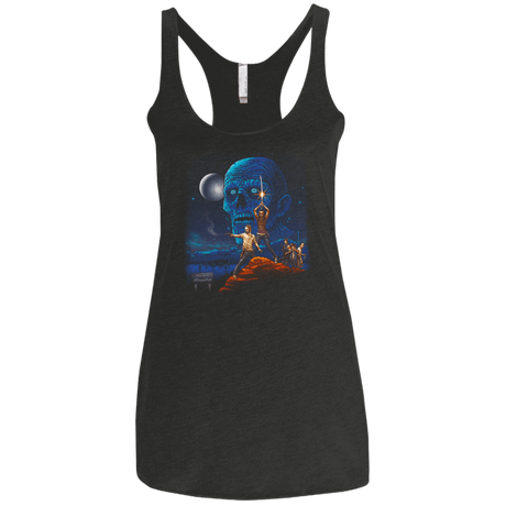 T-Shirts Vintage Black / X-Small Dead Wars Women's Triblend Racerback Tank