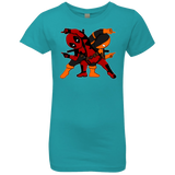 T-Shirts Tahiti Blue / YXS Deadfusion Girls Premium T-Shirt