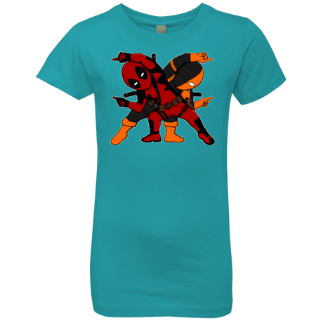 T-Shirts Tahiti Blue / YXS Deadfusion Girls Premium T-Shirt