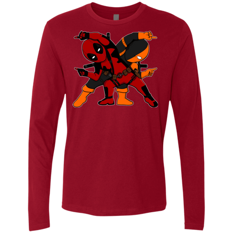 T-Shirts Cardinal / Small Deadfusion Men's Premium Long Sleeve