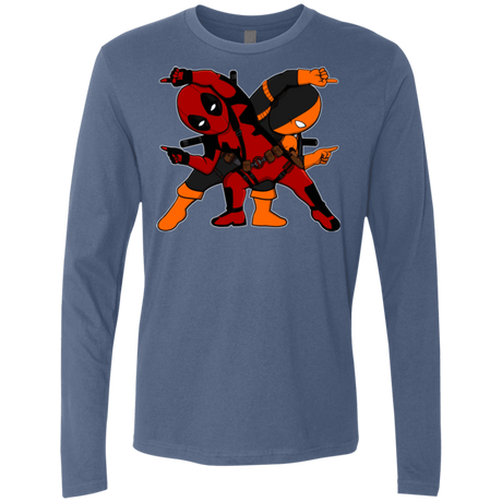 T-Shirts Indigo / Small Deadfusion Men's Premium Long Sleeve