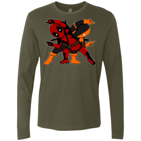 T-Shirts Military Green / Small Deadfusion Men's Premium Long Sleeve
