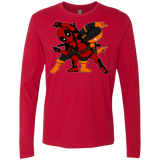 T-Shirts Red / Small Deadfusion Men's Premium Long Sleeve