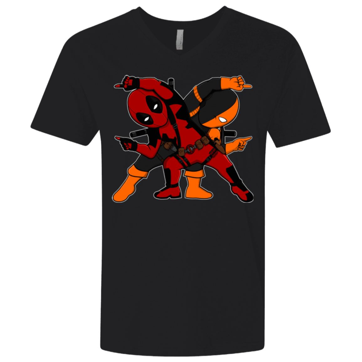 T-Shirts Black / X-Small Deadfusion Men's Premium V-Neck