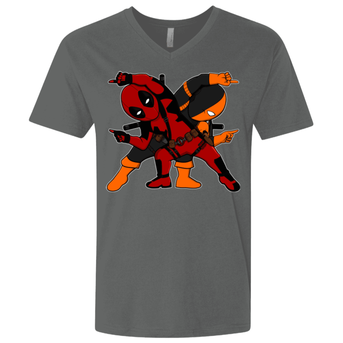 T-Shirts Heavy Metal / X-Small Deadfusion Men's Premium V-Neck