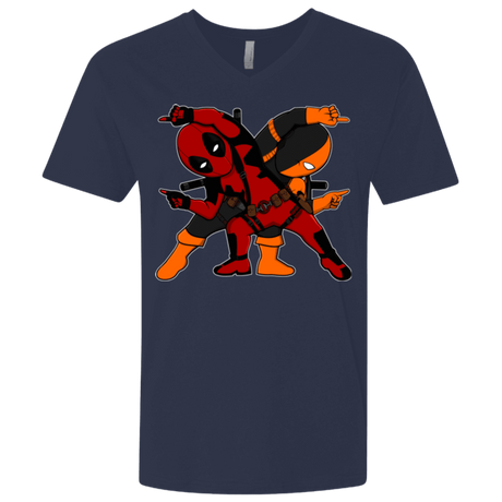T-Shirts Midnight Navy / X-Small Deadfusion Men's Premium V-Neck