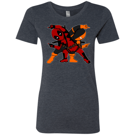 T-Shirts Vintage Navy / Small Deadfusion Women's Triblend T-Shirt