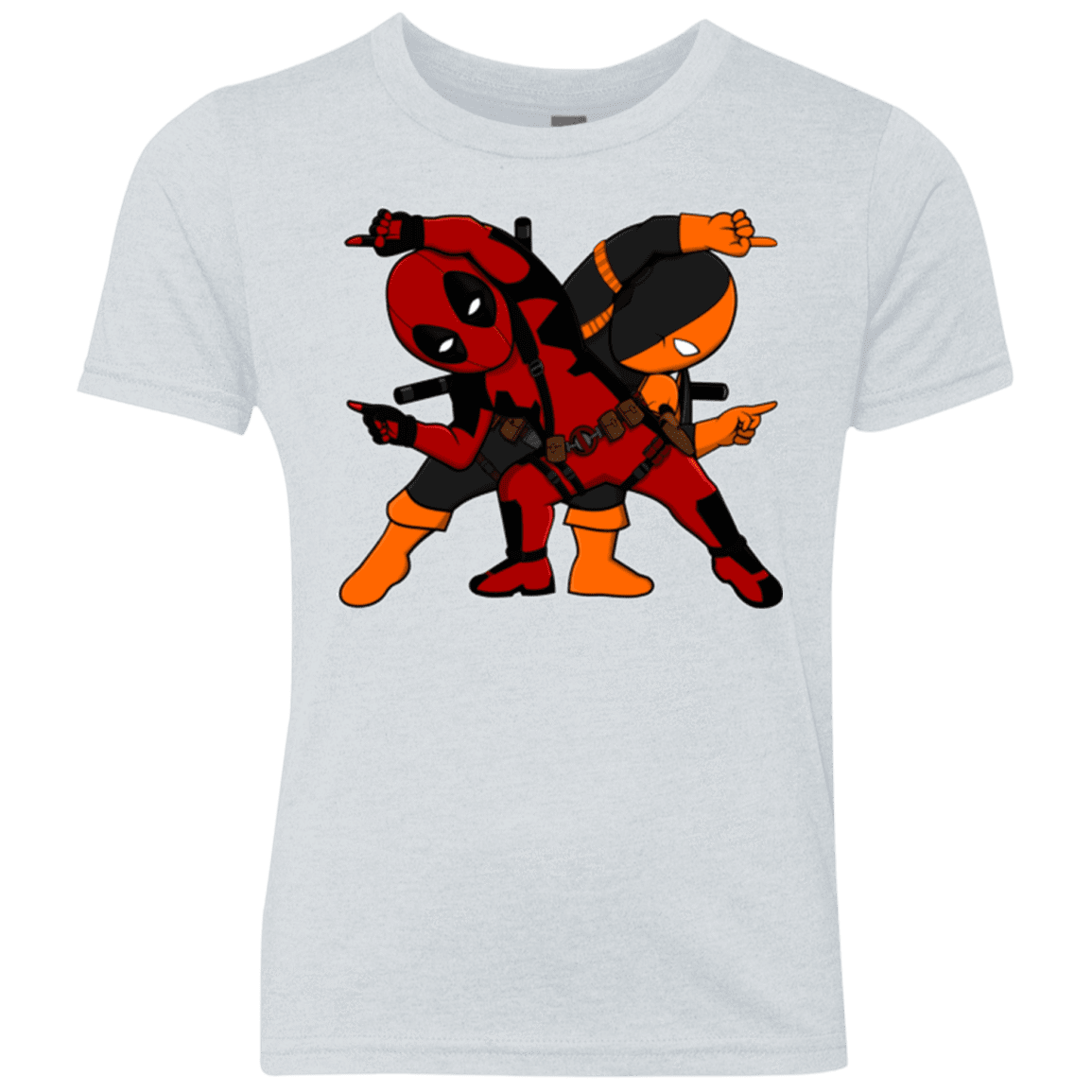 T-Shirts Heather White / YXS Deadfusion Youth Triblend T-Shirt