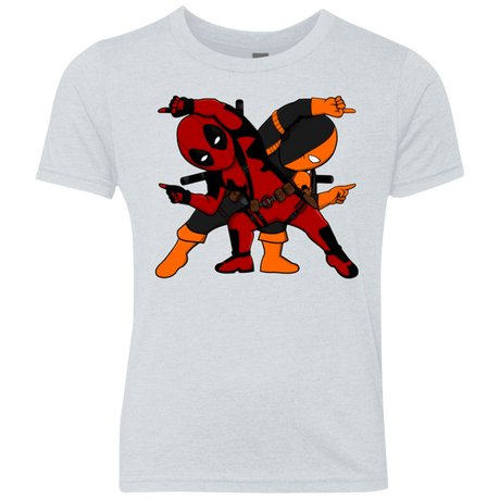 T-Shirts Heather White / YXS Deadfusion Youth Triblend T-Shirt