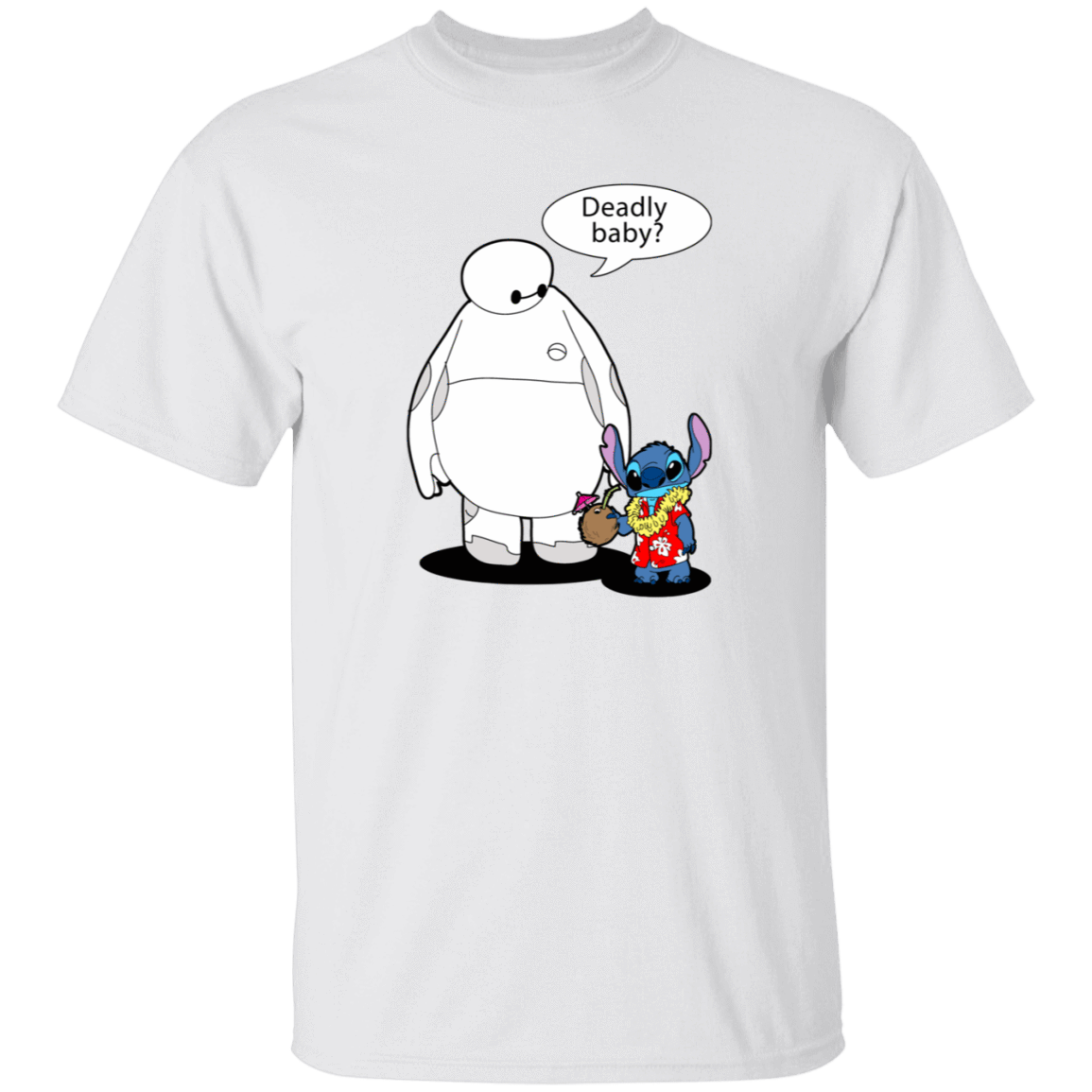 T-Shirts White / S Deadly Baby T-Shirt
