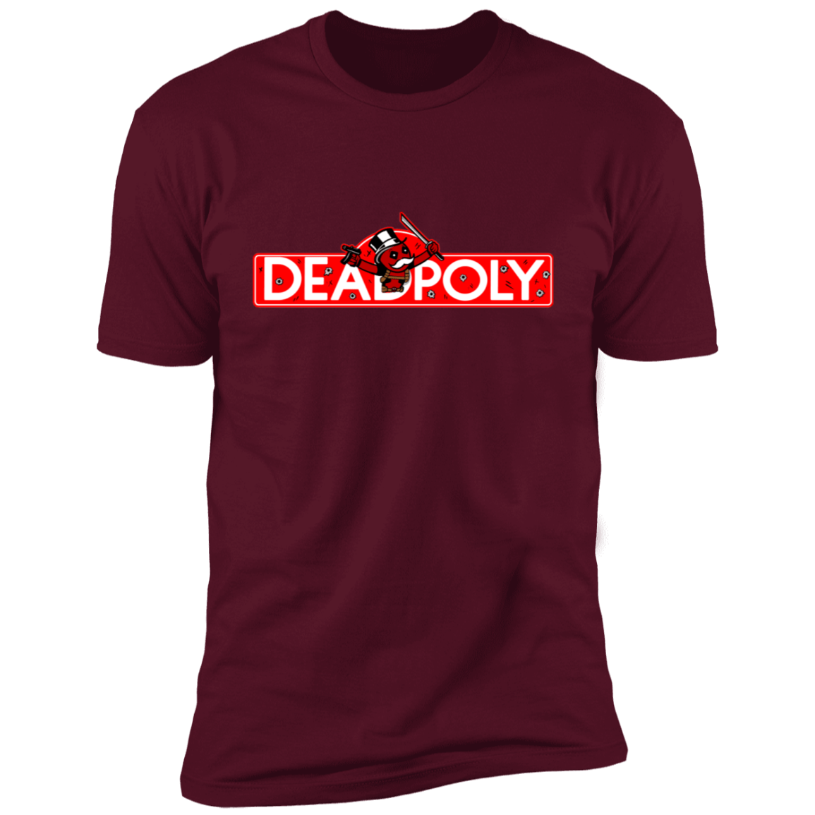 T-Shirts Maroon / S Deadpoly Men's Premium T-Shirt