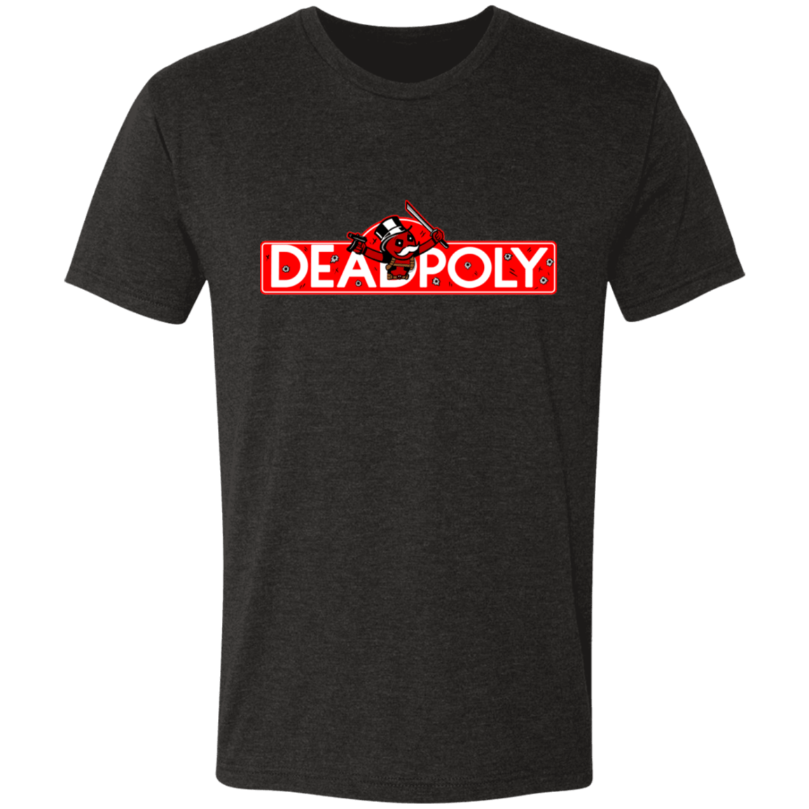 T-Shirts Vintage Black / S Deadpoly Men's Triblend T-Shirt