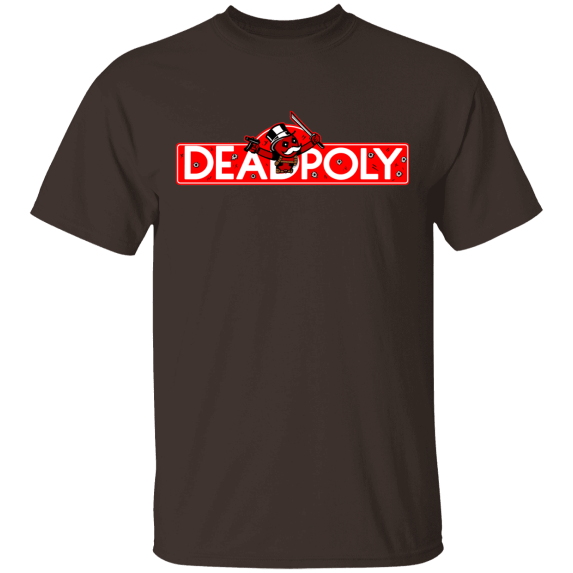 T-Shirts Dark Chocolate / S Deadpoly T-Shirt