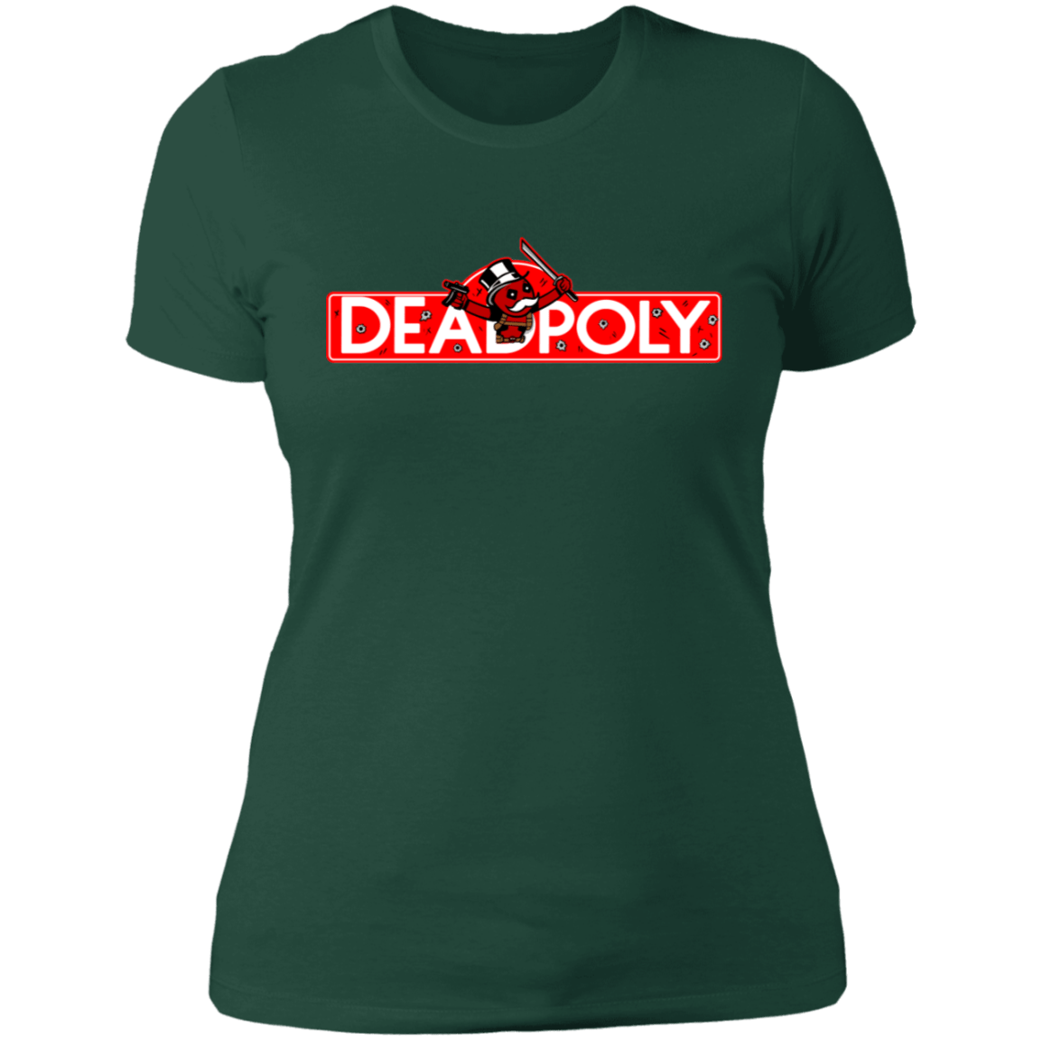 T-Shirts Forest Green / S Deadpoly Women's Premium T-Shirt