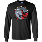 T-Shirts Black / S Deadpool 007 Men's Long Sleeve T-Shirt