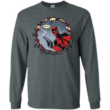 T-Shirts Dark Heather / S Deadpool 007 Men's Long Sleeve T-Shirt