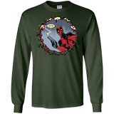 T-Shirts Forest Green / S Deadpool 007 Men's Long Sleeve T-Shirt