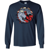 T-Shirts Navy / S Deadpool 007 Men's Long Sleeve T-Shirt