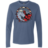 T-Shirts Indigo / S Deadpool 007 Men's Premium Long Sleeve