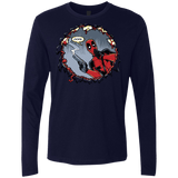 T-Shirts Midnight Navy / S Deadpool 007 Men's Premium Long Sleeve