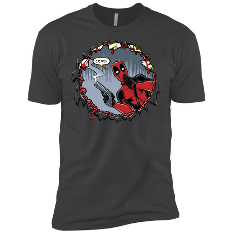 T-Shirts Heavy Metal / X-Small Deadpool 007 Men's Premium T-Shirt