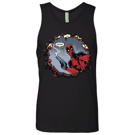 T-Shirts Black / S Deadpool 007 Men's Premium Tank Top