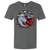 T-Shirts Heavy Metal / X-Small Deadpool 007 Men's Premium V-Neck