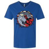 T-Shirts Royal / X-Small Deadpool 007 Men's Premium V-Neck