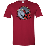T-Shirts Cardinal Red / S Deadpool 007 Men's Semi-Fitted Softstyle