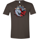 T-Shirts Dark Chocolate / S Deadpool 007 Men's Semi-Fitted Softstyle