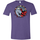 T-Shirts Heather Purple / S Deadpool 007 Men's Semi-Fitted Softstyle