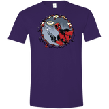 T-Shirts Purple / S Deadpool 007 Men's Semi-Fitted Softstyle