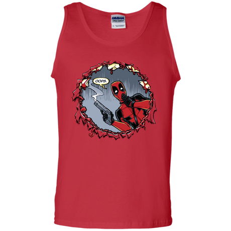 T-Shirts Red / S Deadpool 007 Men's Tank Top