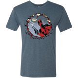 T-Shirts Indigo / S Deadpool 007 Men's Triblend T-Shirt