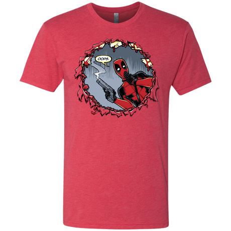 T-Shirts Vintage Red / S Deadpool 007 Men's Triblend T-Shirt