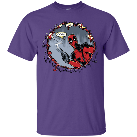 T-Shirts Purple / S Deadpool 007 T-Shirt