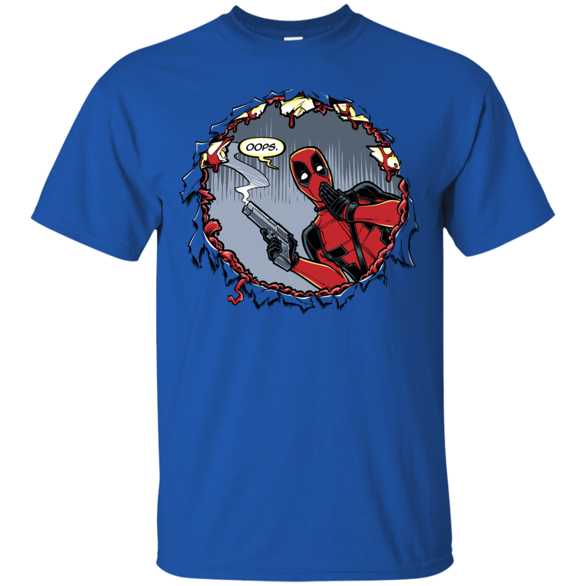 T-Shirts Royal / S Deadpool 007 T-Shirt