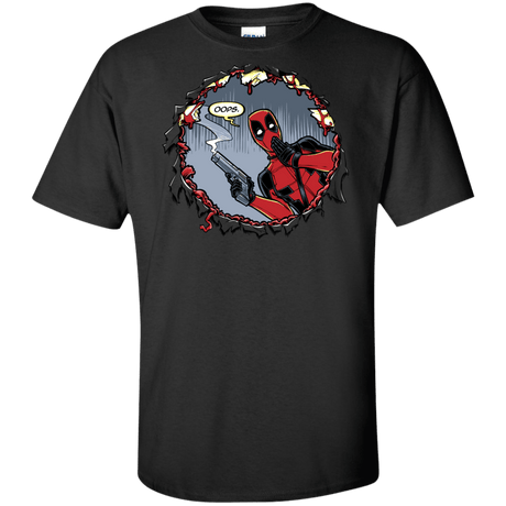 T-Shirts Black / XLT Deadpool 007 Tall T-Shirt