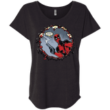 T-Shirts Vintage Black / X-Small Deadpool 007 Triblend Dolman Sleeve