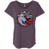 T-Shirts Vintage Purple / X-Small Deadpool 007 Triblend Dolman Sleeve