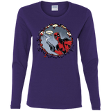 T-Shirts Purple / S Deadpool 007 Women's Long Sleeve T-Shirt